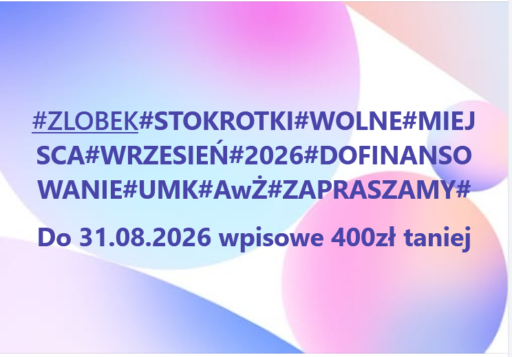 wpisowe 400 zł taniej